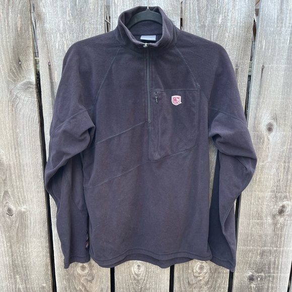 Men's DaKine Pullover Sweater Shirt Black Logo Pocket S Bike Outdoor Stretch - Picture 1 of 14
